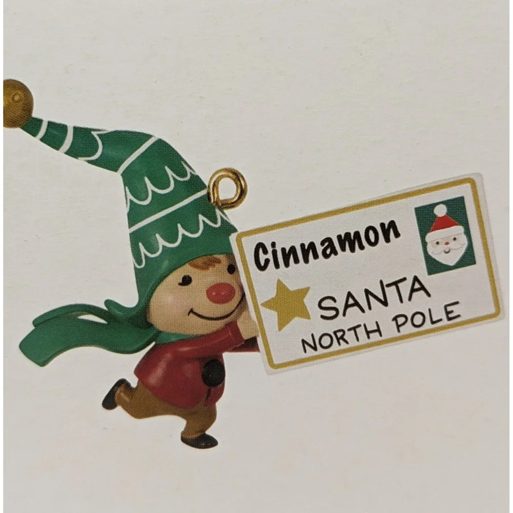 2023 Hallmark Keepsake Limited- Cinnamon's Letter‎ to Santa -Gnome~ NEW~